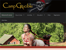 Tablet Screenshot of campcrucible.com